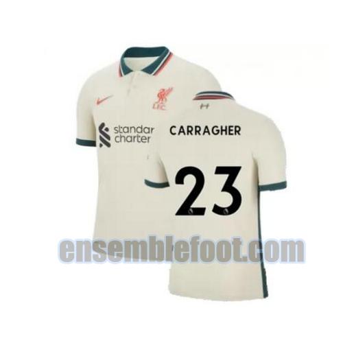 maillots liverpool 2021-2022 exterieur carragher 23