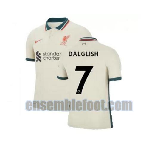 maillots liverpool 2021-2022 exterieur dalglish 7
