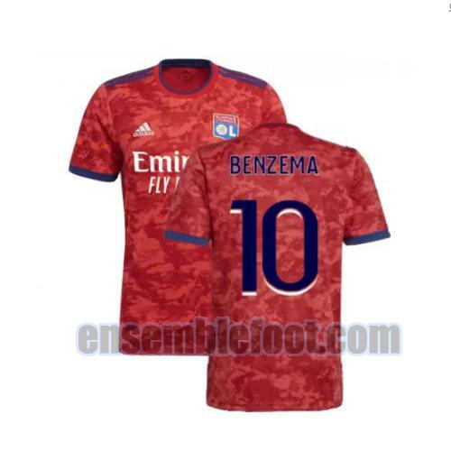 maillots losc lille 2021-2022 exterieur benzema 10