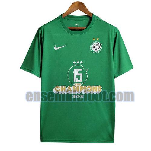 maillots maccabi haifa 2023-2024 vert champions