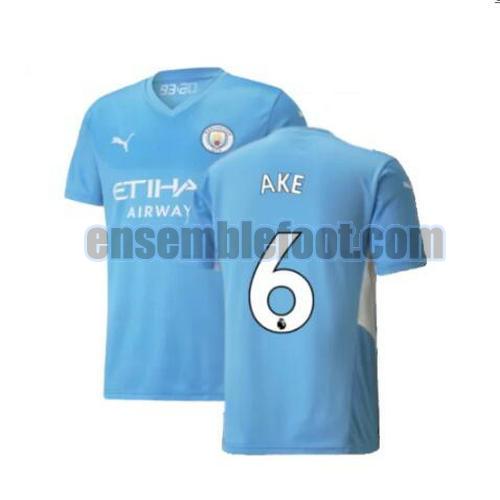maillots manchester city 2021-2022 domicile ake 6