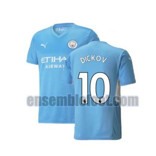 maillots manchester city 2021-2022 domicile dickov 10