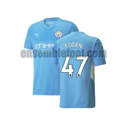 maillots manchester city 2021-2022 domicile foden 47