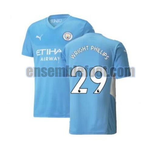 maillots manchester city 2021-2022 domicile wright phillips 29