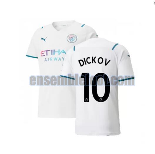 maillots manchester city 2021-2022 exterieur dickov 10