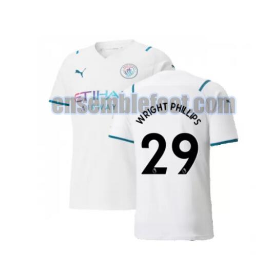 maillots manchester city 2021-2022 exterieur wright phillips 29