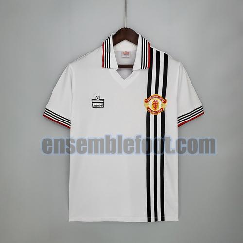 maillots manchester united 1975-1980 exterieur