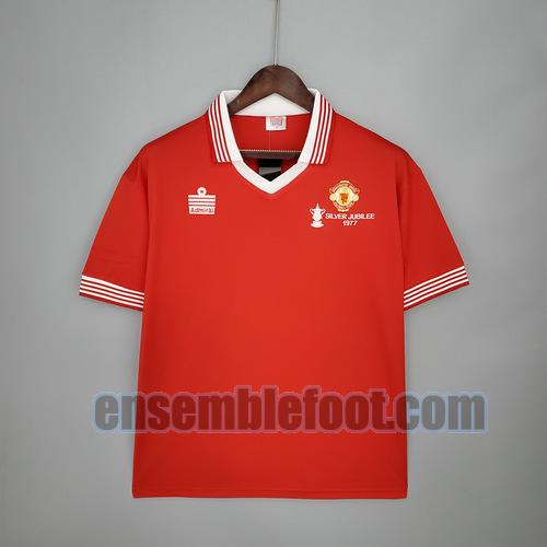 maillots manchester united 1977 domicile