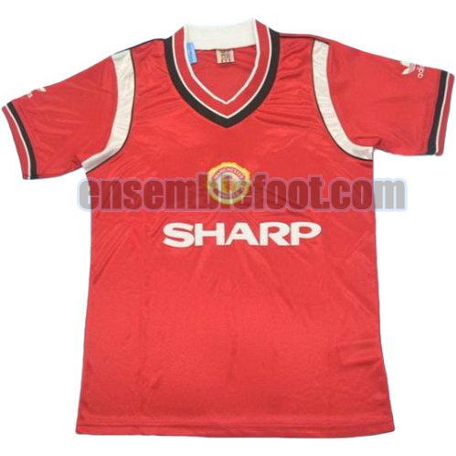 maillots manchester united 1985-1986 thaïlande domicile