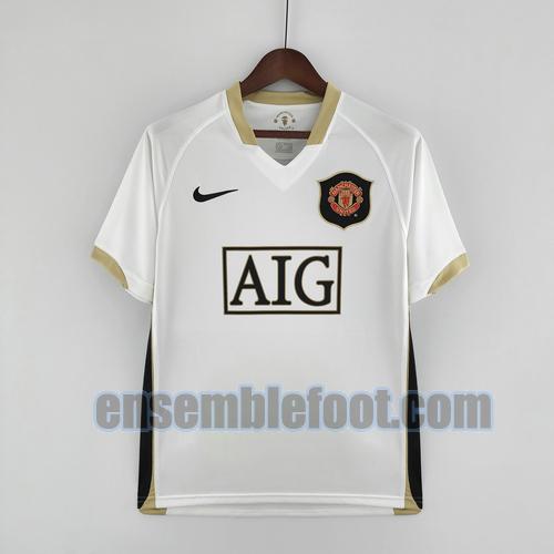 maillots manchester united 2006-2007 exterieur
