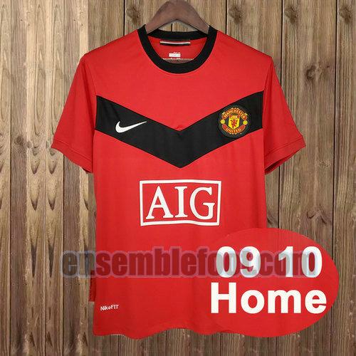 maillots manchester united 2009 2010 domicile