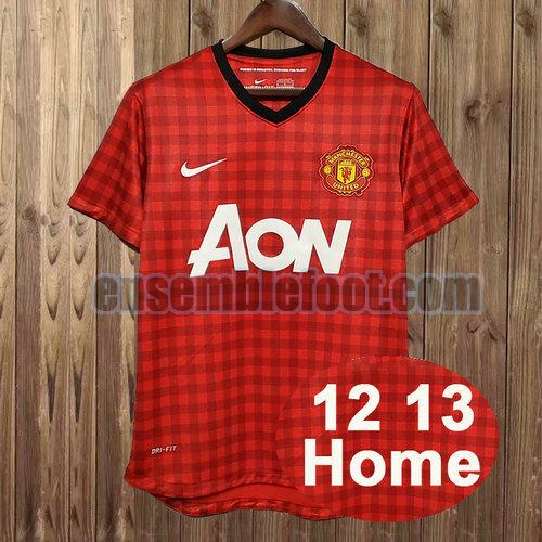 maillots manchester united 2012 2013 domicile