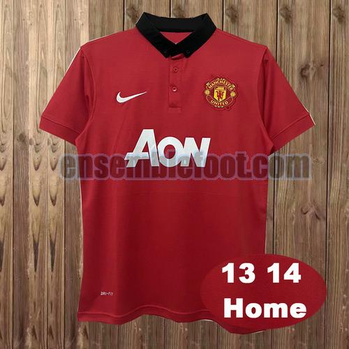 maillots manchester united 2013-2014 domicile