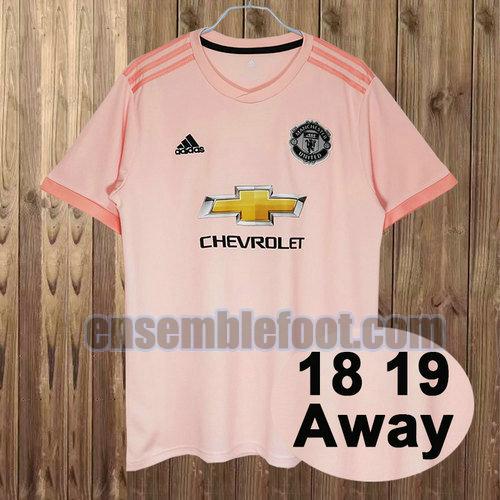maillots manchester united 2018 2019 exterieur