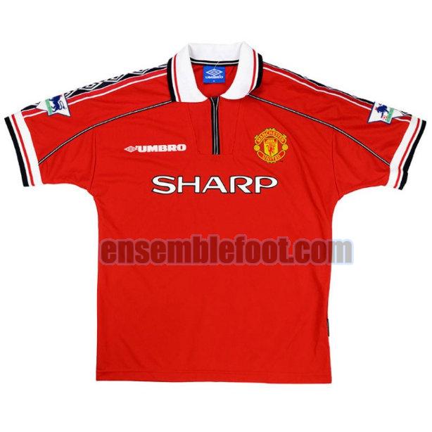 maillots manchester united 2019-2020 rouge domicile