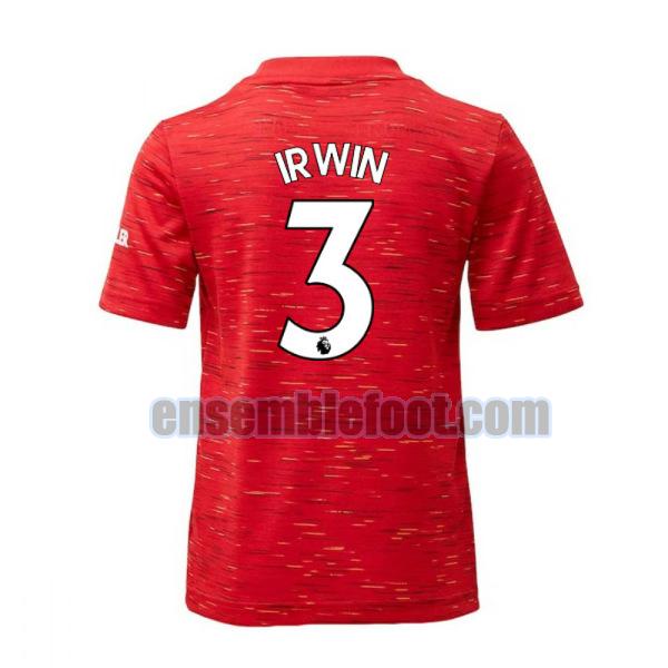maillots manchester united 2020-2021 domicile irwin 3