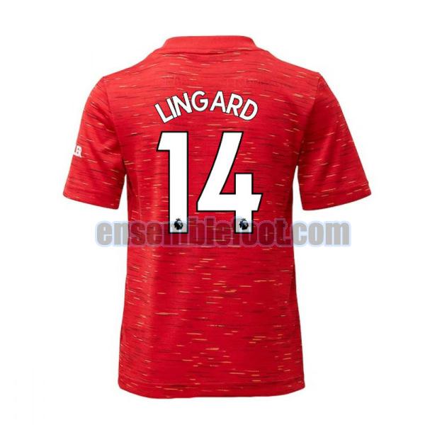 maillots manchester united 2020-2021 domicile lingard 14