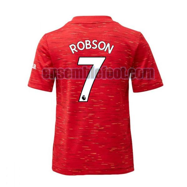 maillots manchester united 2020-2021 domicile robson 7