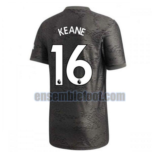 maillots manchester united 2020-2021 exterieur keane 16
