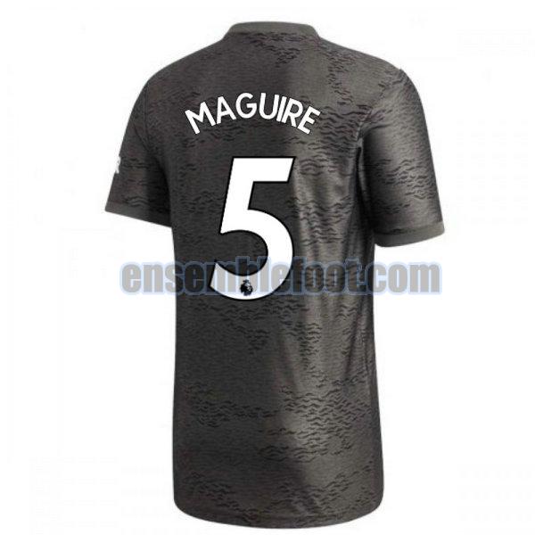 maillots manchester united 2020-2021 exterieur maguire 5