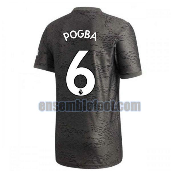 maillots manchester united 2020-2021 exterieur pogba 6
