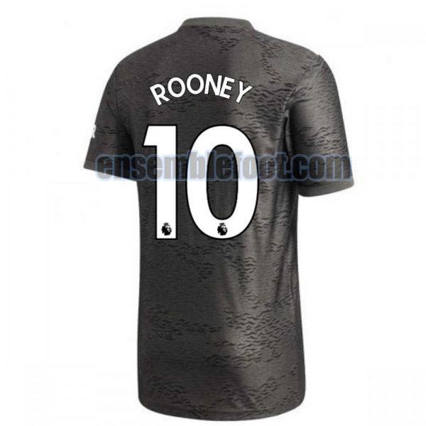 maillots manchester united 2020-2021 exterieur rooney 10