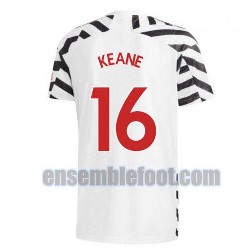 maillots manchester united 2020-2021 troisième keane 16