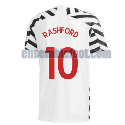 maillots manchester united 2020-2021 troisième rashford 10