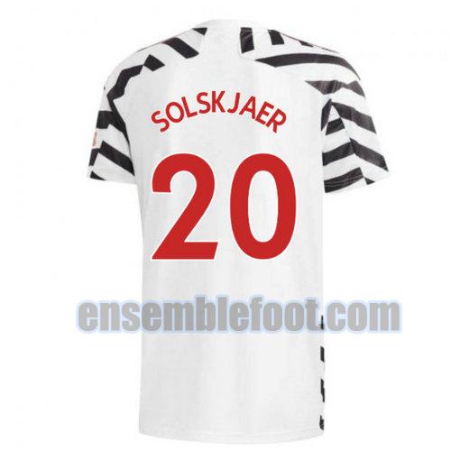 maillots manchester united 2020-2021 troisième solskjaer 20