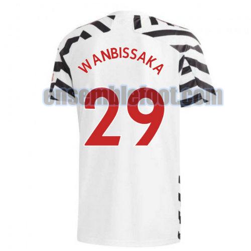 maillots manchester united 2020-2021 troisième wan-bissaka 29