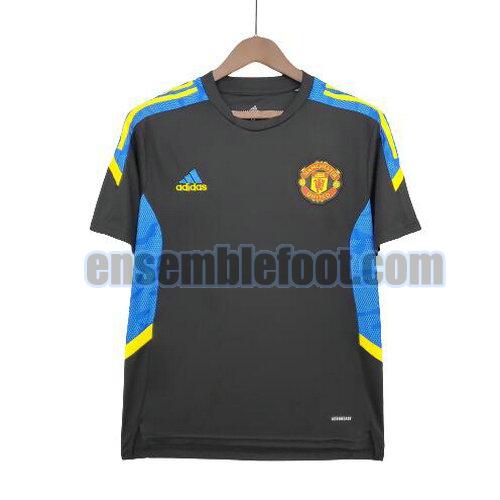 maillots manchester united 2021-2022 costume noir