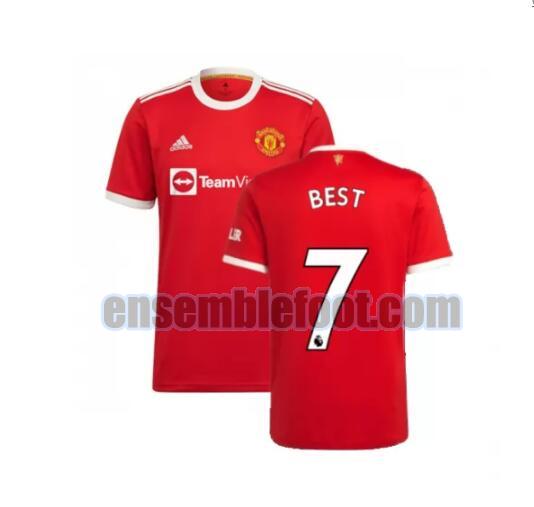 maillots manchester united 2021-2022 domicile best 7