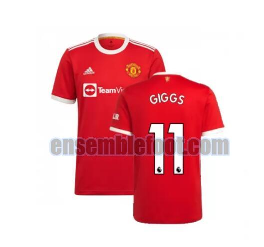 maillots manchester united 2021-2022 domicile giggs 11
