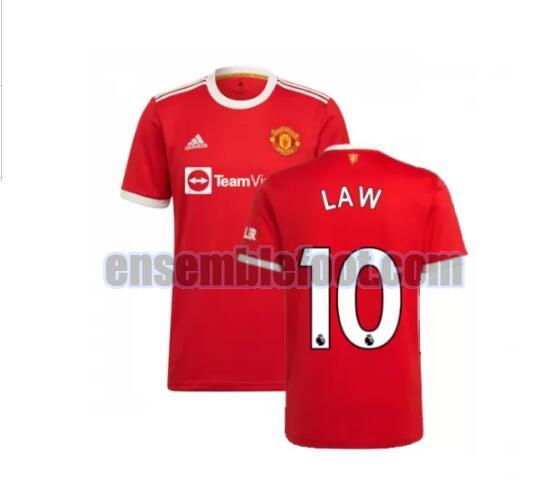 maillots manchester united 2021-2022 domicile law 10