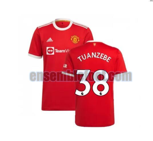 maillots manchester united 2021-2022 domicile tuanzebe 38