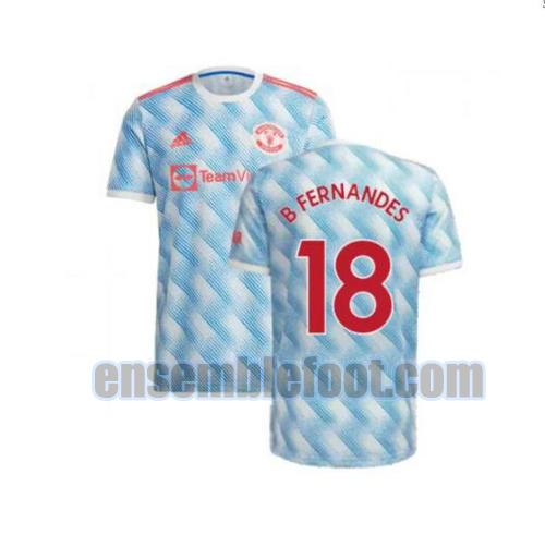 maillots manchester united 2021-2022 exterieur b fernandes 18