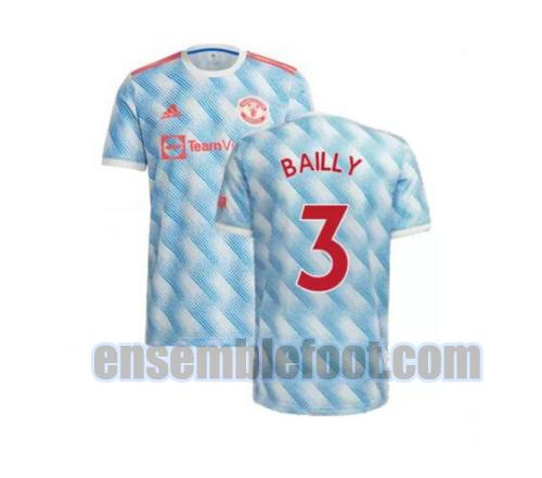maillots manchester united 2021-2022 exterieur bailly 3