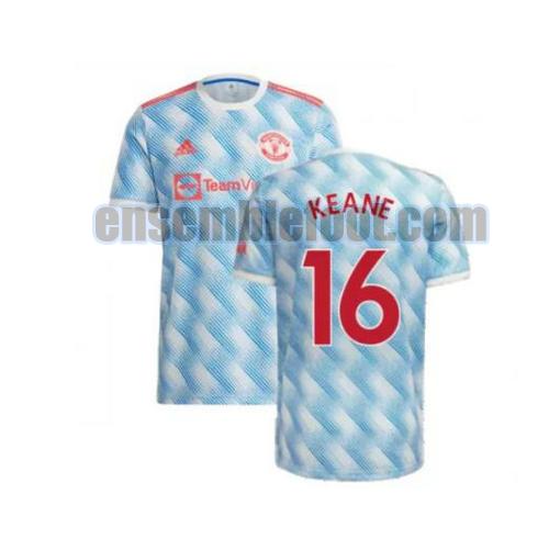 maillots manchester united 2021-2022 exterieur keane 16