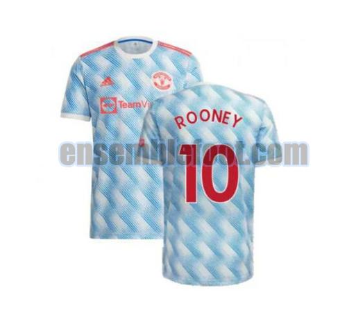 maillots manchester united 2021-2022 exterieur rooney 10