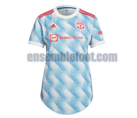 maillots manchester united 2021-2022 femme exterieur