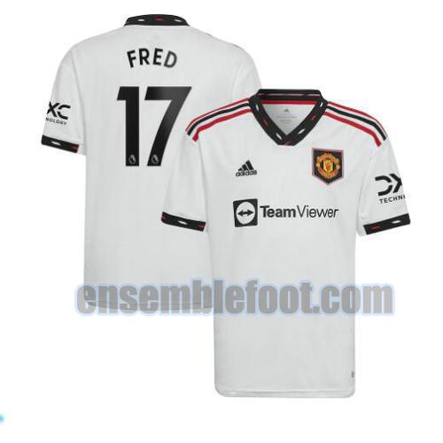 maillots manchester united 2022-2023 exterieur fred 17