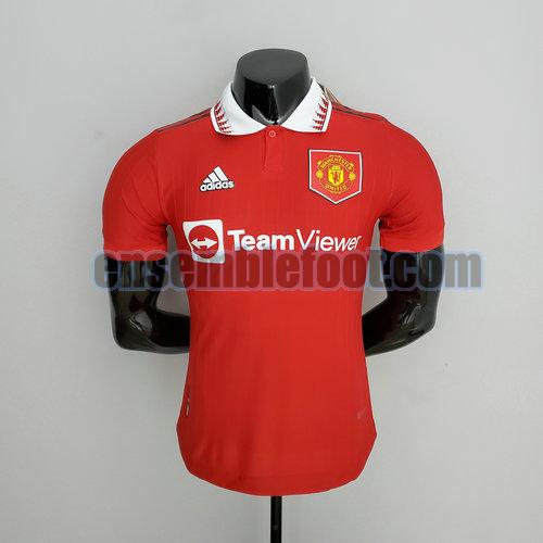 maillots manchester united 2022-2023 player version domicile