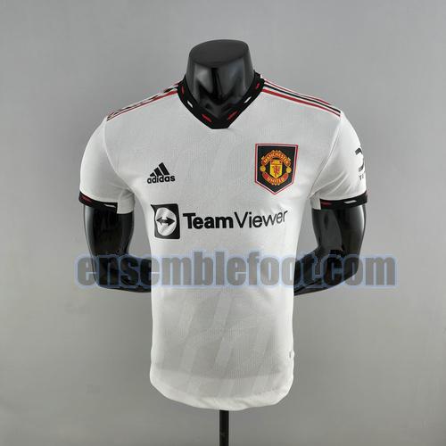 maillots manchester united 2022-2023 player version exterieur