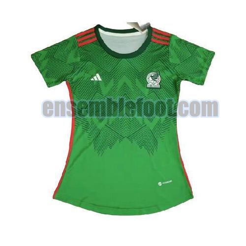 maillots messico 2022-2023 femme domicile