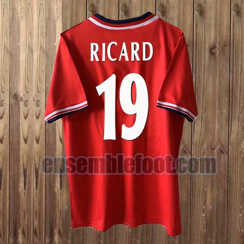 maillots middlesbrough 1997-1998 ricard 19 domicile
