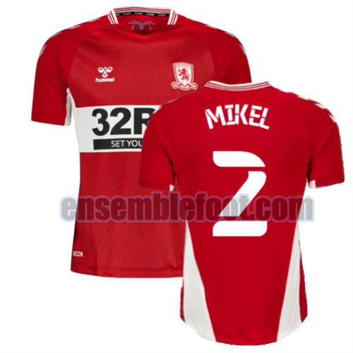maillots middlesbrough 2021-2022 domicile mikel 2