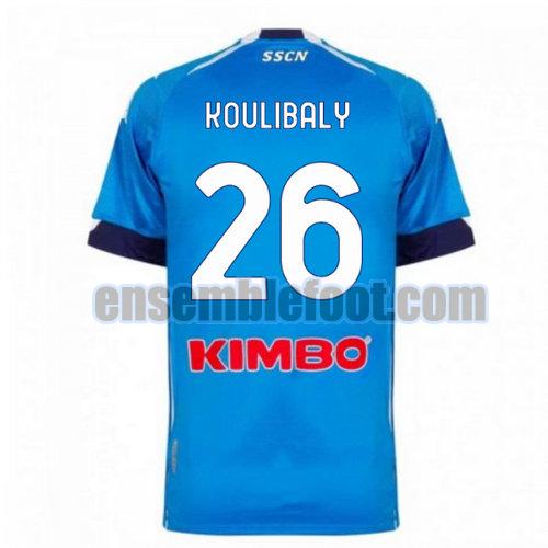 maillots naples 2020-2021 domicile koulibaly 26