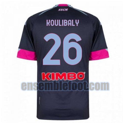 maillots naples 2020-2021 troisième koulibaly 26