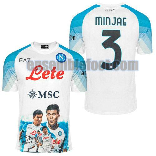 maillots naples 2022-2023 face game minjae 3