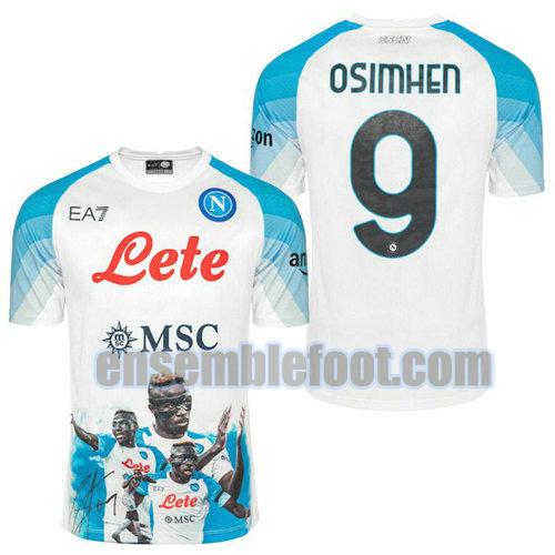 maillots naples 2022-2023 face game osimhen 9